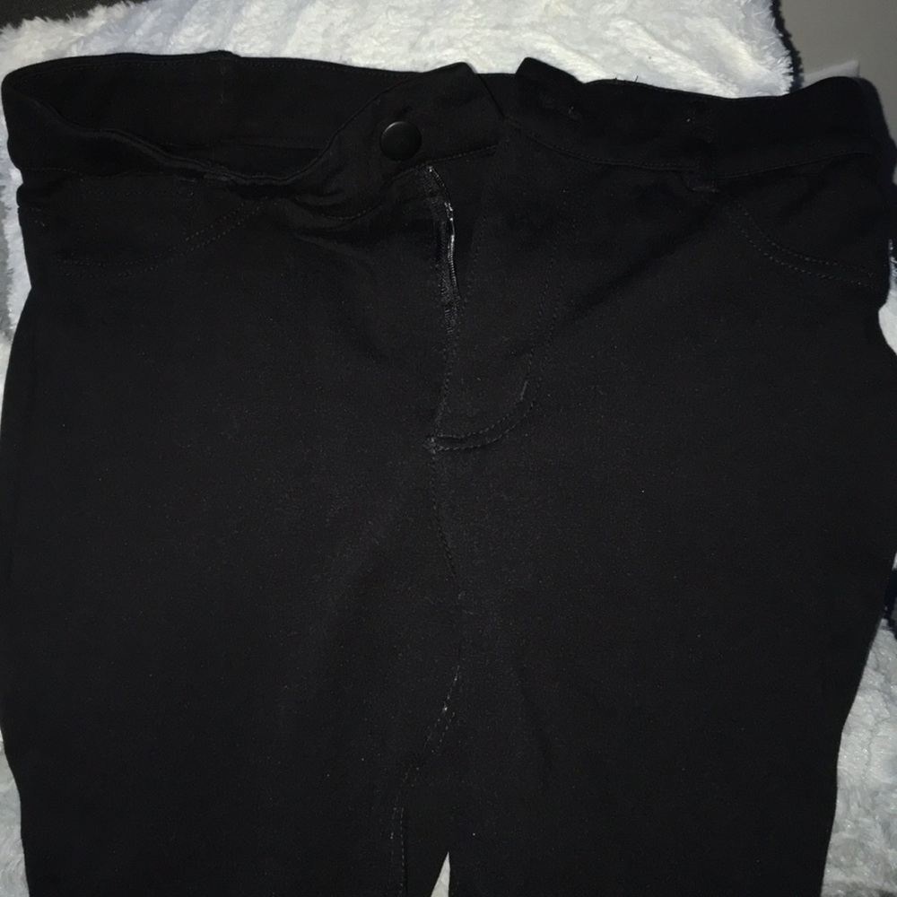 Black jean leggings